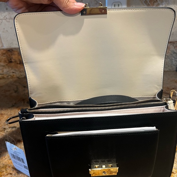 Kate Spade Voyage Black Crossbody Bag with Gold Accents - Picture 4 of 7